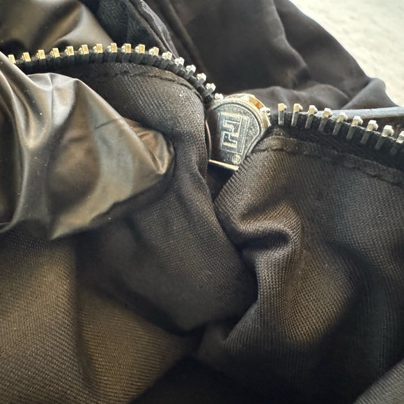 Fendi Vintage Zucca Canvas Black Tote Bag… - Picture 12 of 16